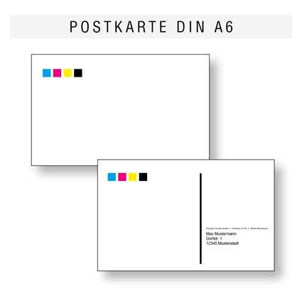 Postkarten-Mailing DIN A6