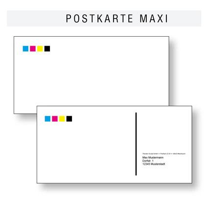 Postkarten-Mailing Maxi