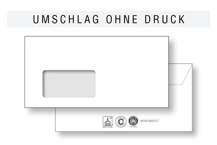 DIN Lang  Recycling mit personalisiertem Anschreiben